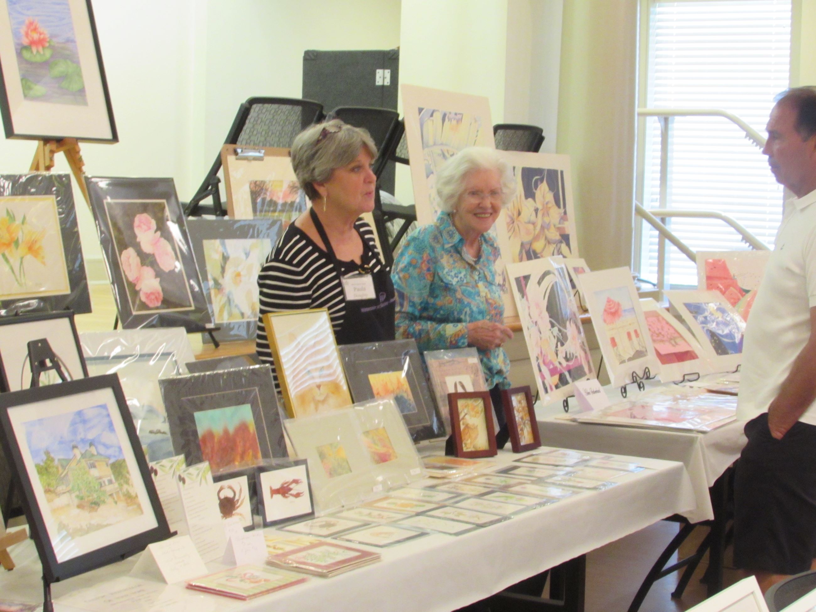 Helen Sutherland and Paula Doughty F of A