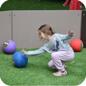 Whitt GaGa Ball Playing
