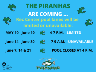 THE PIRANHAS ARE COMING ...
