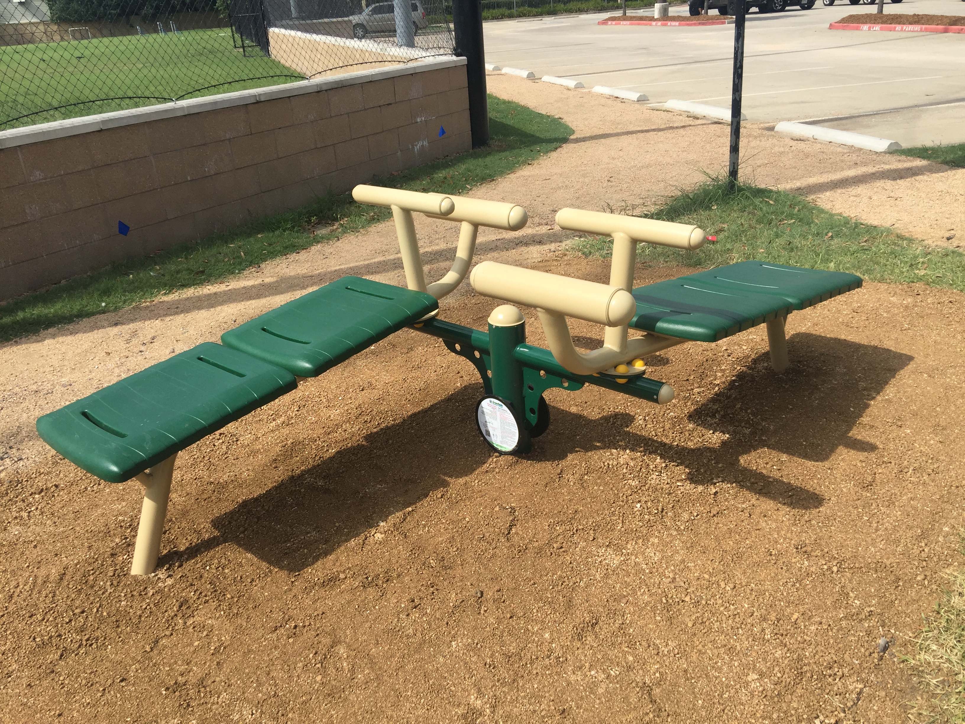 2 - Person Incline Sit Up Bench